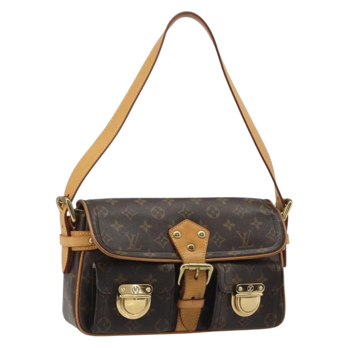 LOUIS VUITTON Monogram Hudson Shoulder Bag M40027 LV Auth 188515SAV