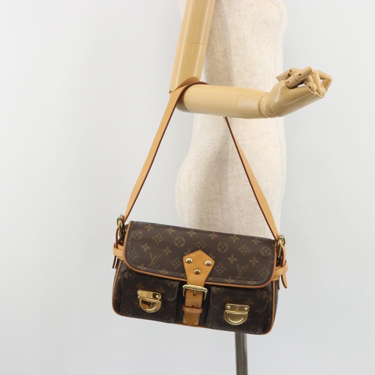 LOUIS VUITTON Monogram Hudson Shoulder Bag M40027 LV Auth 188515SAV