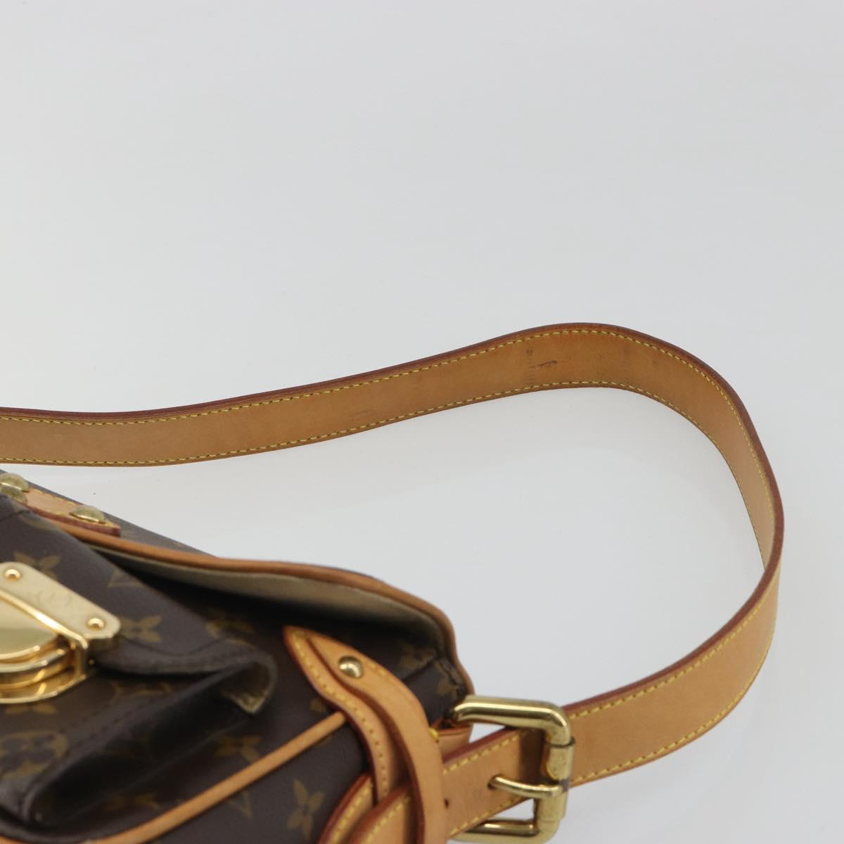 LOUIS VUITTON Monogram Hudson Shoulder Bag M40027 LV Auth 188515SAV