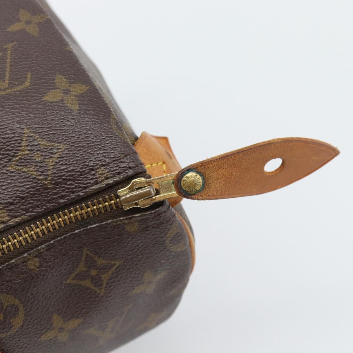 LOUIS VUITTON Monogram Speedy 30 Hand Bag M41526 LV Auth 188516A