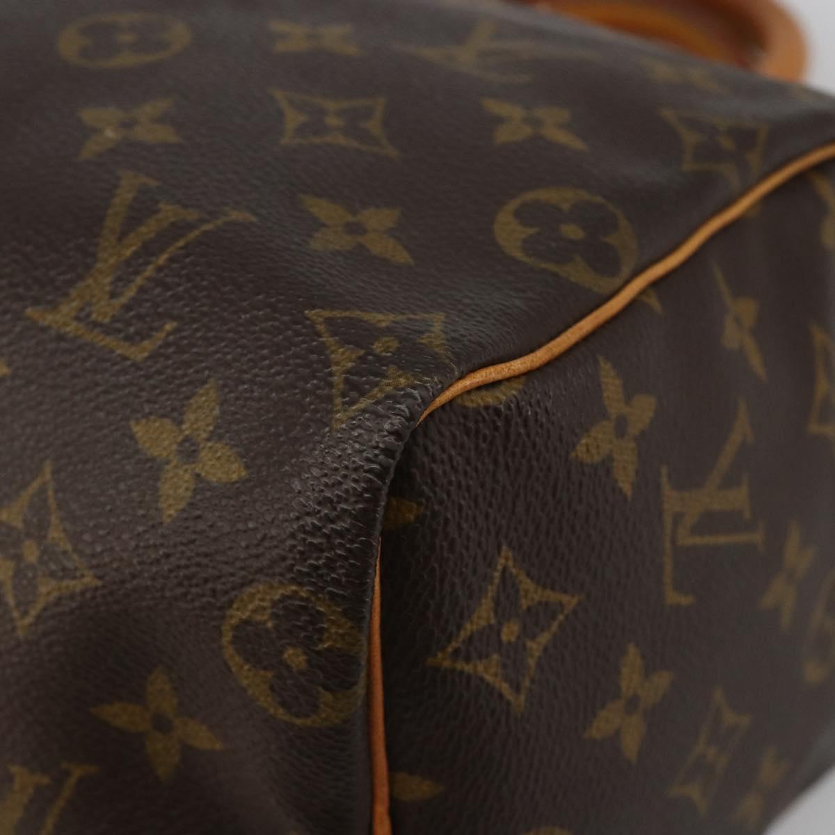 LOUIS VUITTON Monogram Speedy 25 Hand Bag M41528 LV Auth 188517SAV
