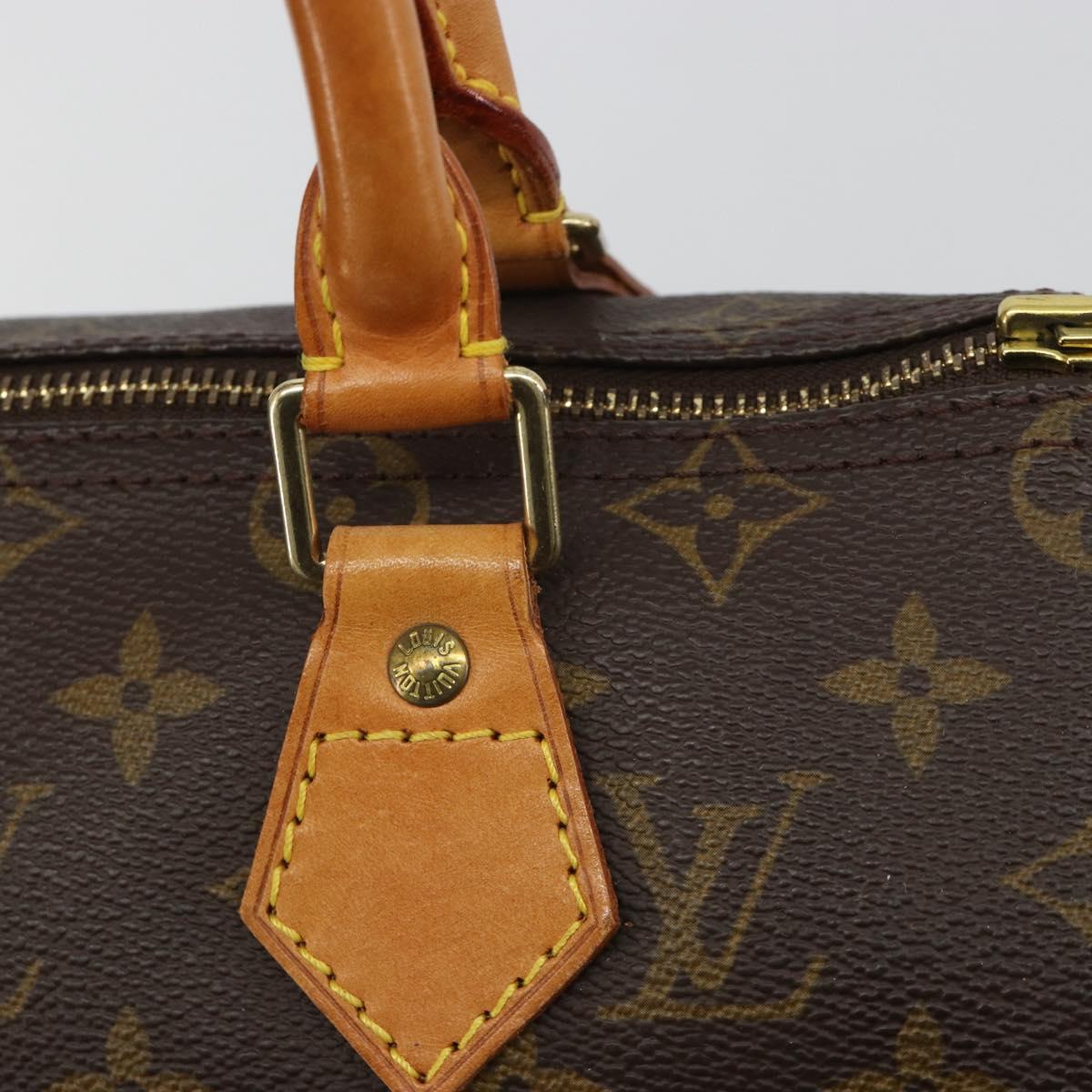 LOUIS VUITTON Monogram Speedy 25 Hand Bag M41528 LV Auth 188517SAV