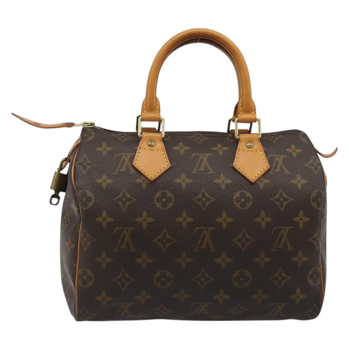 LOUIS VUITTON Monogram Speedy 25 Hand Bag M41528 LV Auth 188517SAV