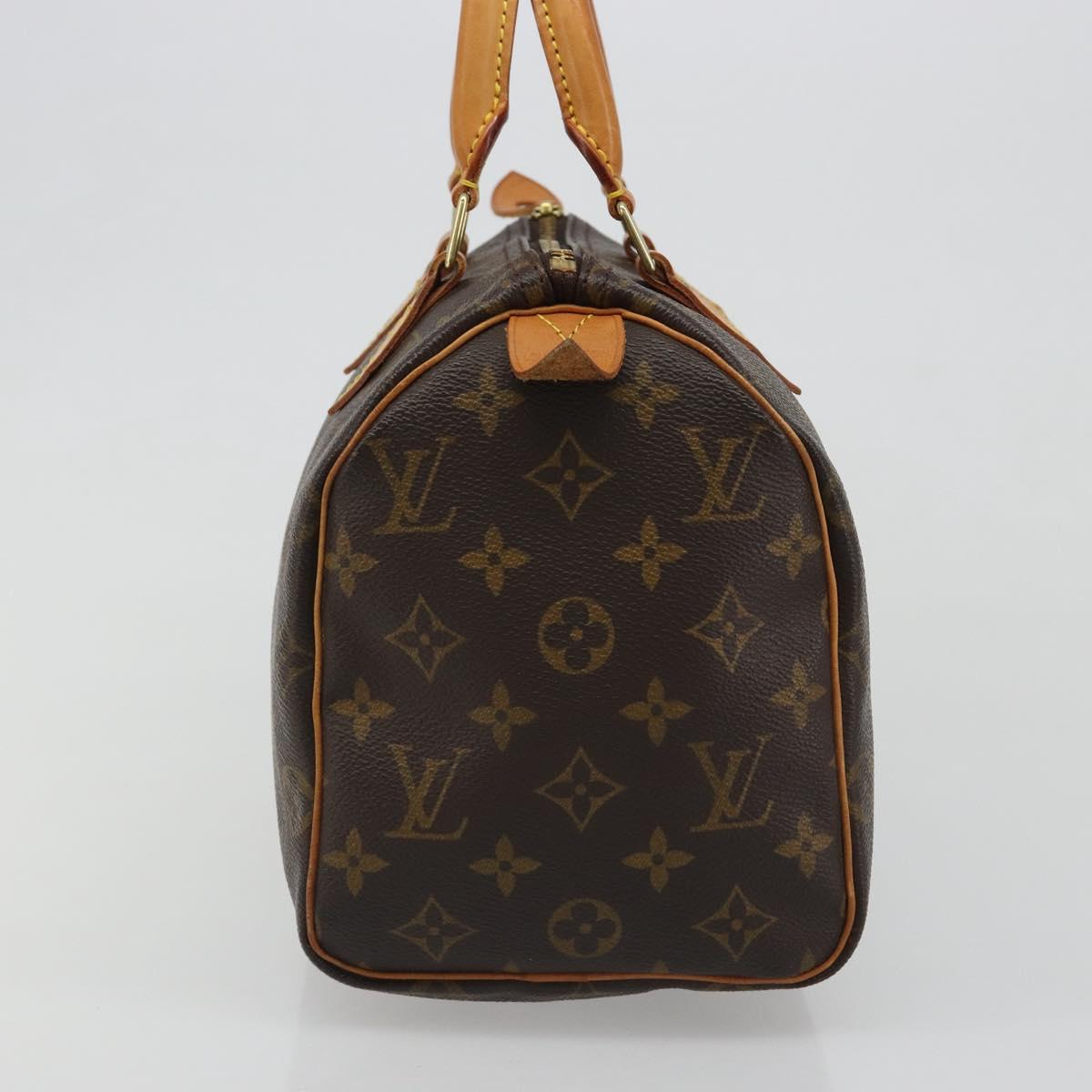 LOUIS VUITTON Monogram Speedy 25 Hand Bag M41528 LV Auth 188517SAV
