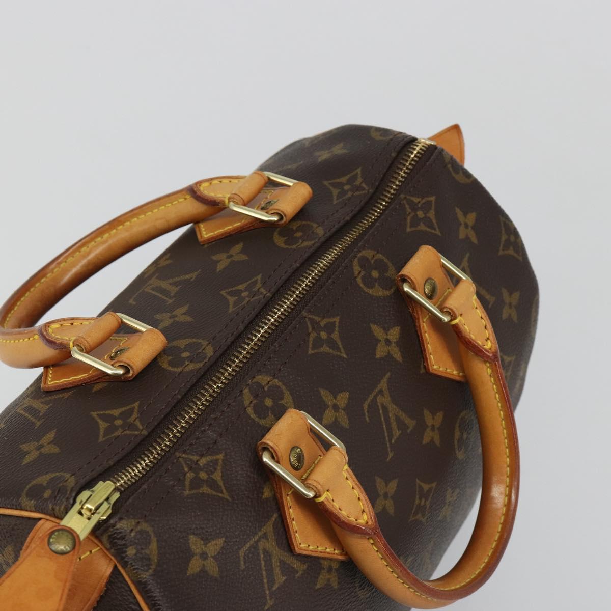 LOUIS VUITTON Monogram Speedy 25 Hand Bag M41528 LV Auth 188517SAV