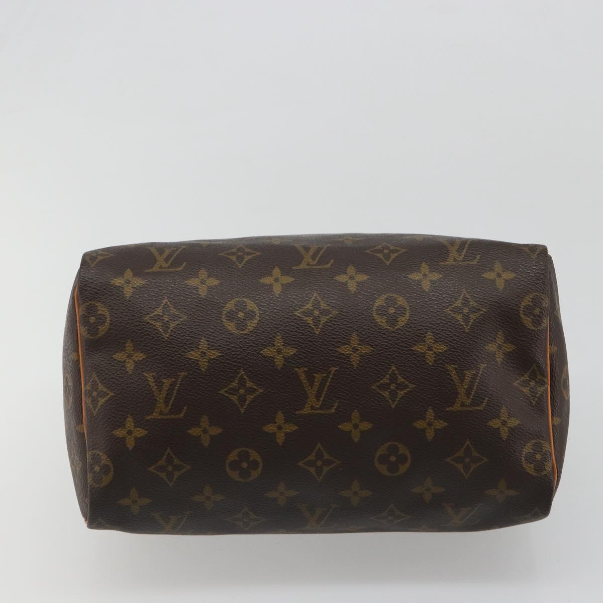 LOUIS VUITTON Monogram Speedy 25 Hand Bag M41528 LV Auth 188517SAV
