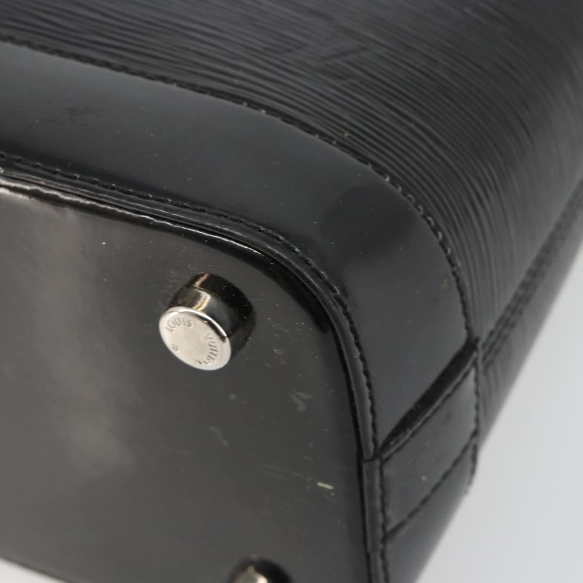 LOUIS VUITTON Epi Electric Mirabeau PM Hand Bag Black M40454 LV Auth 188518A