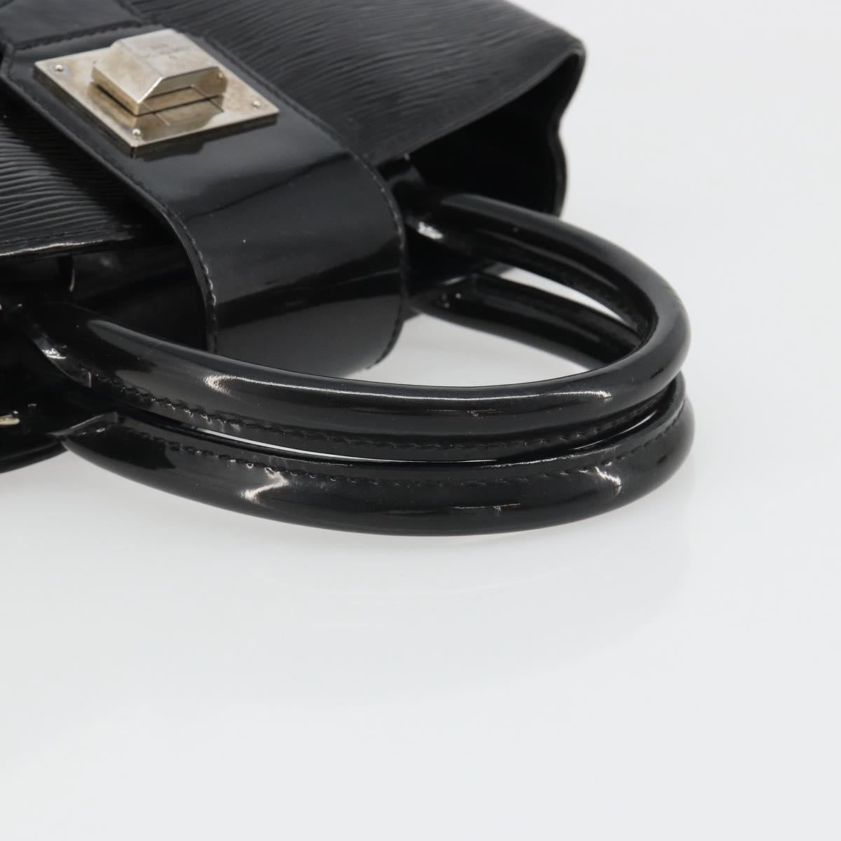 LOUIS VUITTON Epi Electric Mirabeau PM Hand Bag Black M40454 LV Auth 188518A