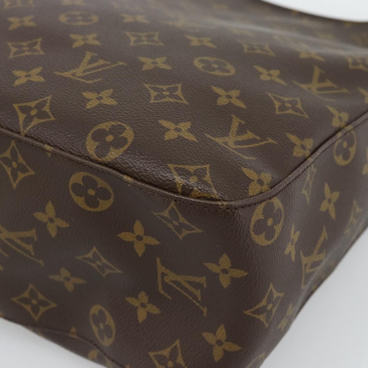 LOUIS VUITTON Monogram Looping GM Shoulder Bag M51145 LV Auth 188519SAV