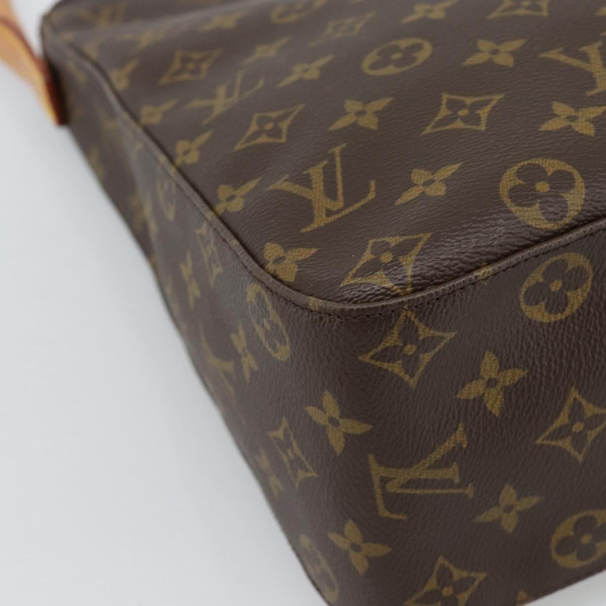 LOUIS VUITTON Monogram Looping GM Shoulder Bag M51145 LV Auth 188519SAV