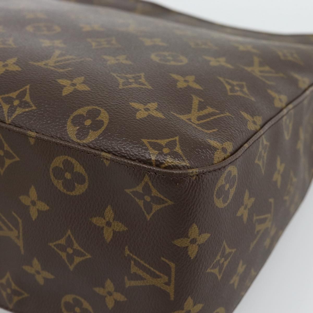 LOUIS VUITTON Monogram Looping GM Shoulder Bag M51145 LV Auth 188519SAV