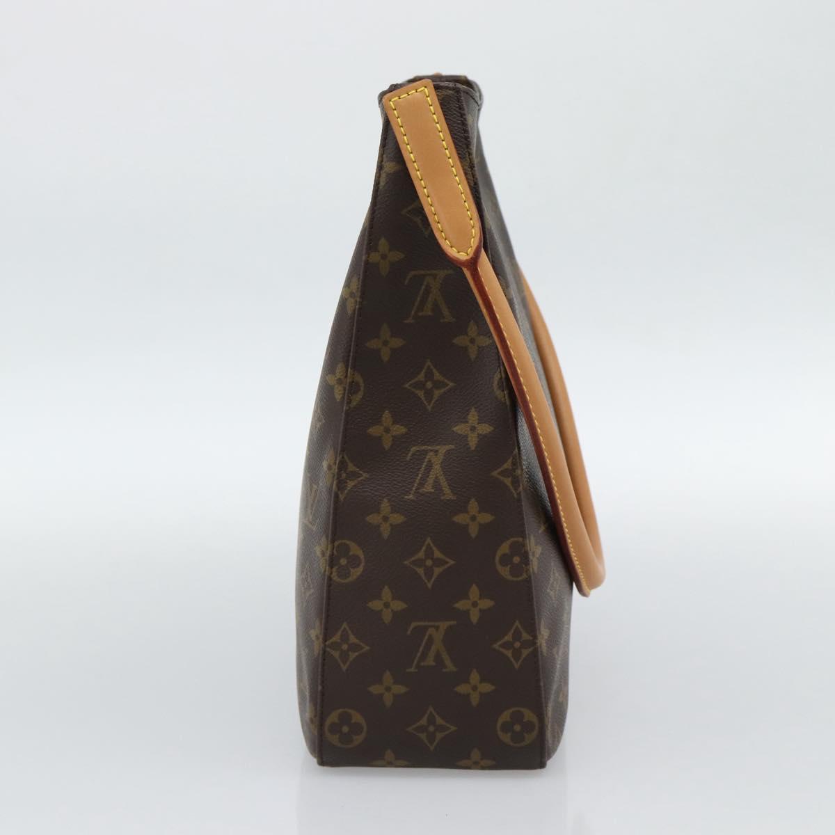 LOUIS VUITTON Monogram Looping GM Shoulder Bag M51145 LV Auth 188519SAV