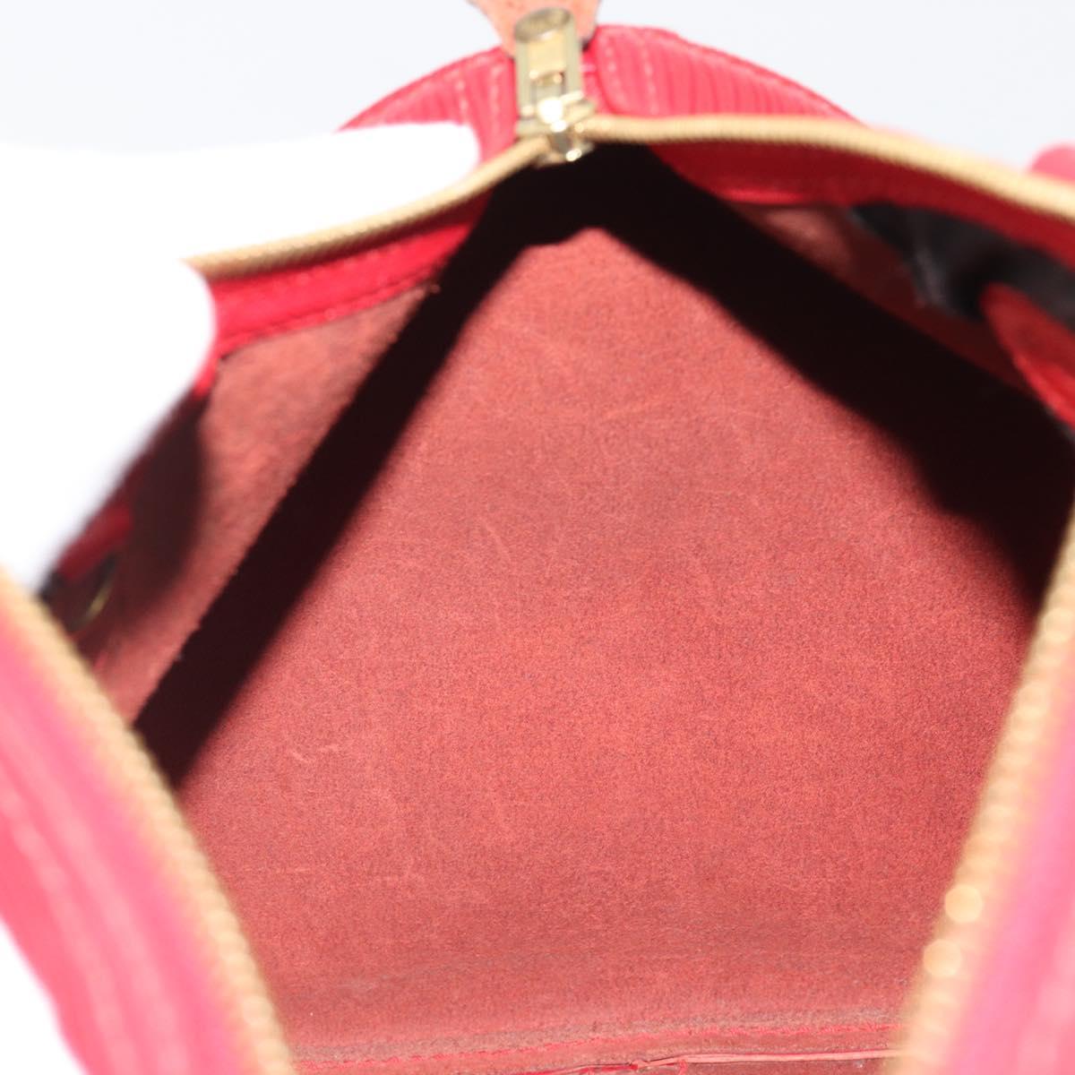 LOUIS VUITTON Epi Speedy 30 Hand Bag Castilian Red M43007 LV Auth 188522V