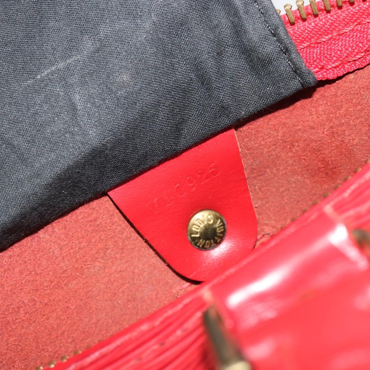 LOUIS VUITTON Epi Speedy 30 Hand Bag Castilian Red M43007 LV Auth 188522V