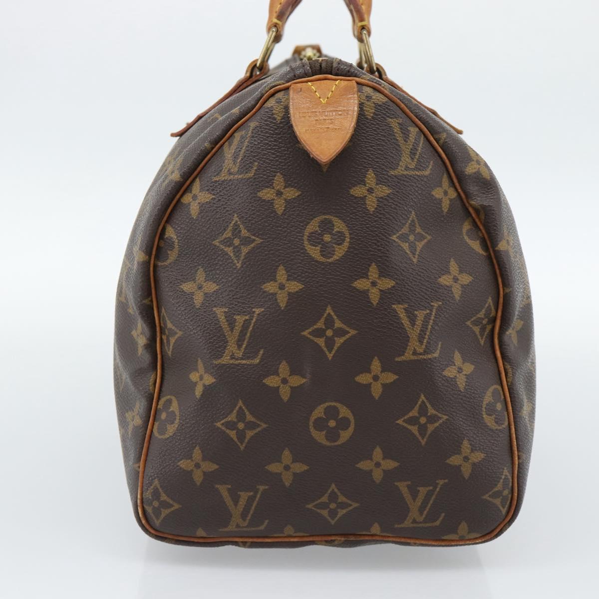 LOUIS VUITTON Monogram Speedy 30 Hand Bag M41526 LV Auth 188523A