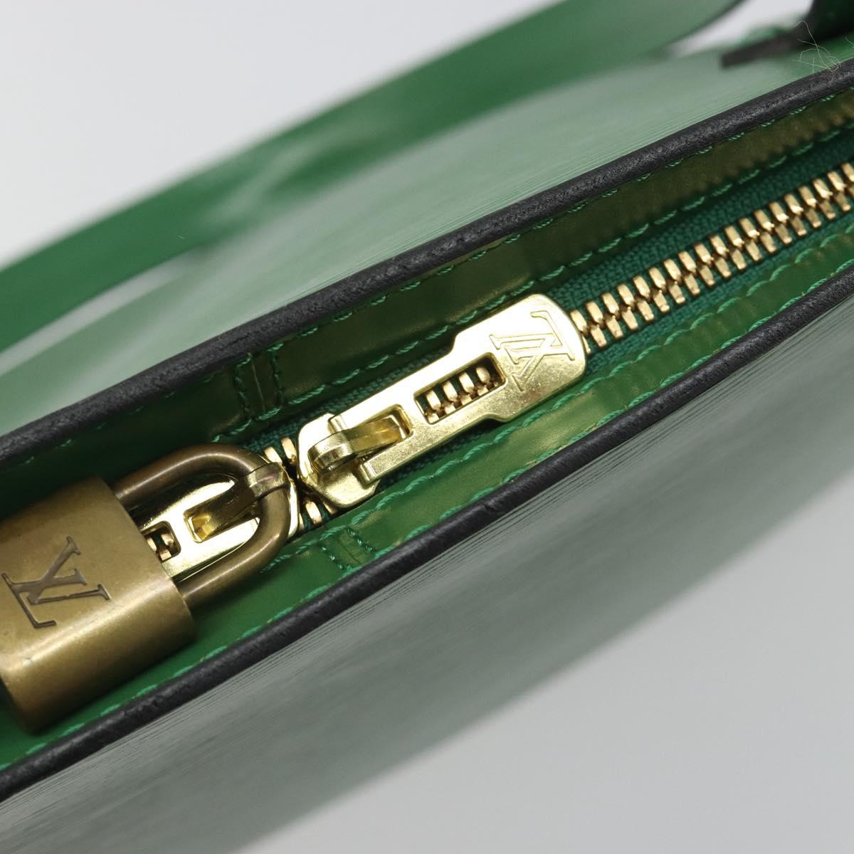 LOUIS VUITTON Epi Lussac Shoulder Bag Green M52284 LV Auth 188524V