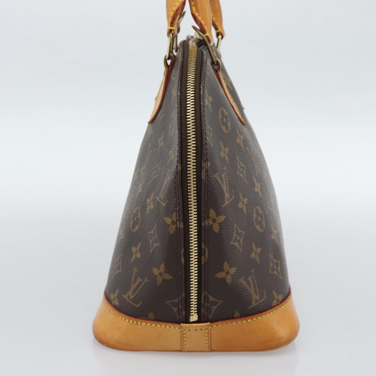 LOUIS VUITTON Monogram Alma Hand Bag M51130 LV Auth 188527