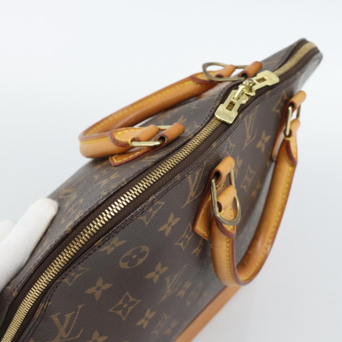 LOUIS VUITTON Monogram Alma Hand Bag M51130 LV Auth 188527