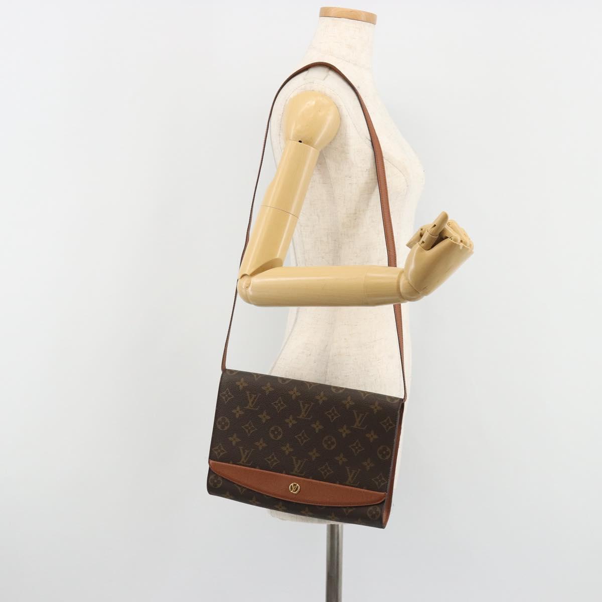 LOUIS VUITTON Monogram Bordeaux 27 Shoulder Bag M51797 LV Auth 188533