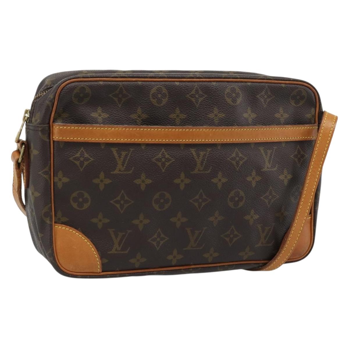 LOUIS VUITTON Monogram Trocadero 30 Shoulder Bag M51272 LV Auth 188536