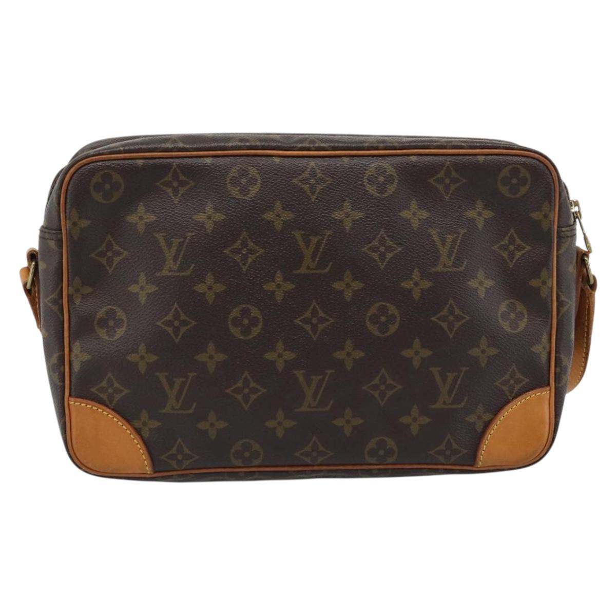 LOUIS VUITTON Monogram Trocadero 30 Shoulder Bag M51272 LV Auth 188536