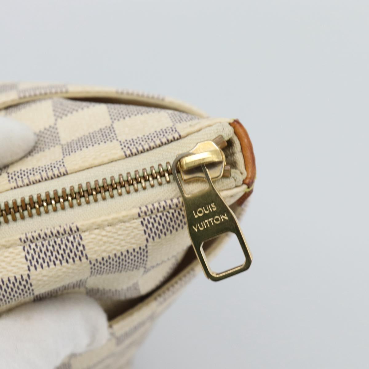 LOUIS VUITTON Damier Azur Totally PM Tote Bag N41280 LV Auth 188538A