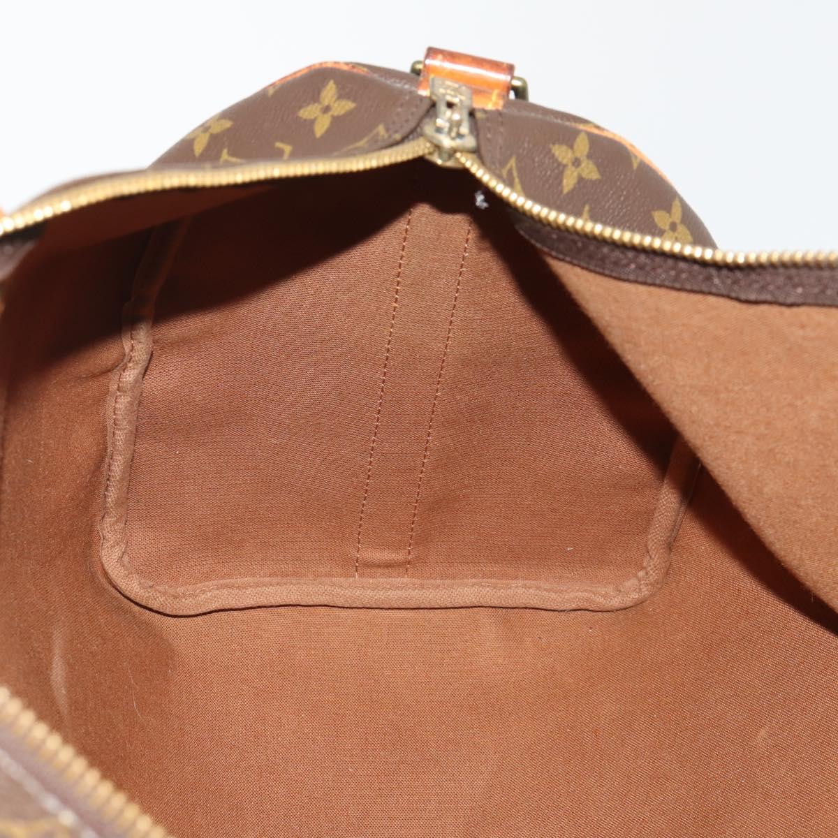 LOUIS VUITTON Monogram Keepall Bandouliere 45 Boston Bag M41418 LV Auth 188540