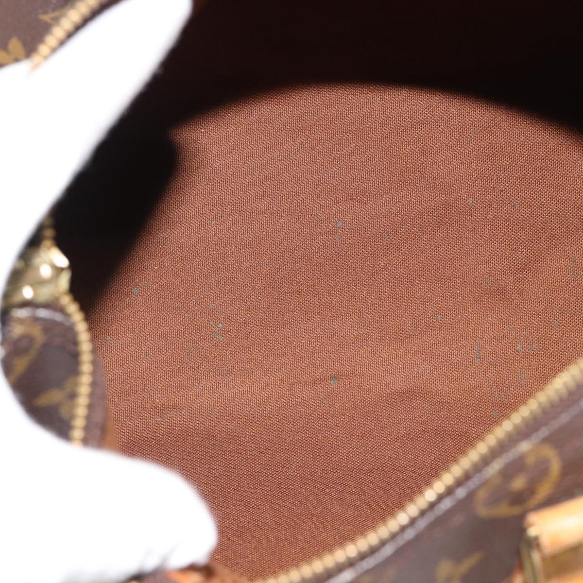 LOUIS VUITTON Monogram Speedy 25 Hand Bag M41528 LV Auth 188551A