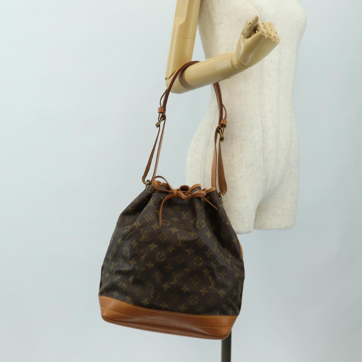 LOUIS VUITTON Monogram Noe Shoulder Bag M42224 LV Auth 188553V