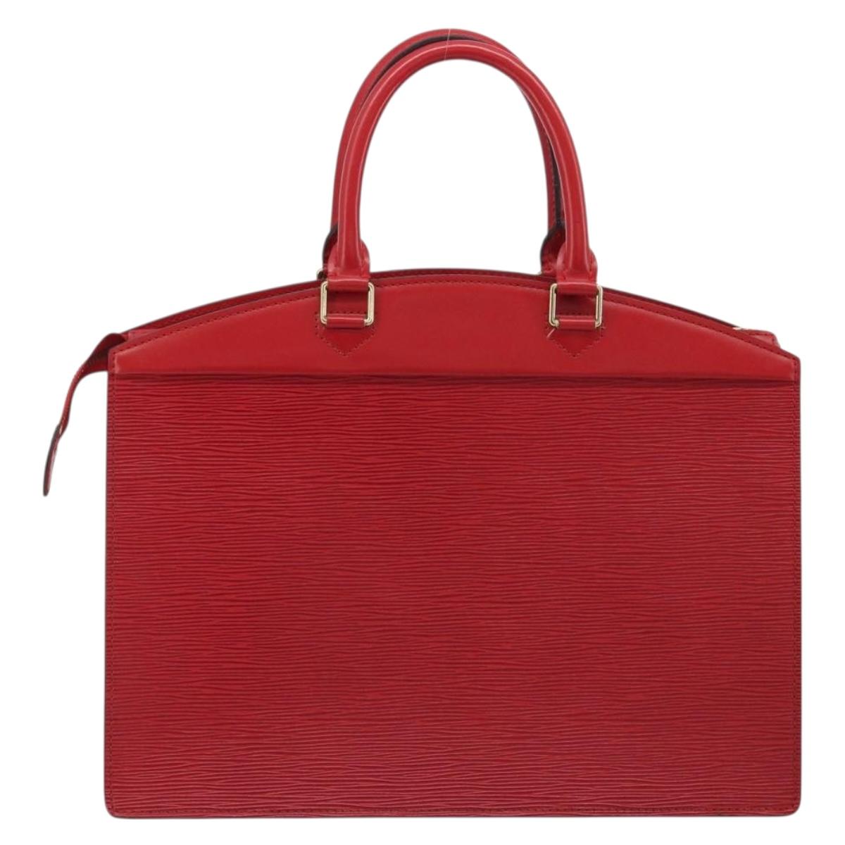 LOUIS VUITTON Epi Riviera Hand Bag Red M48187 LV Auth 188565
