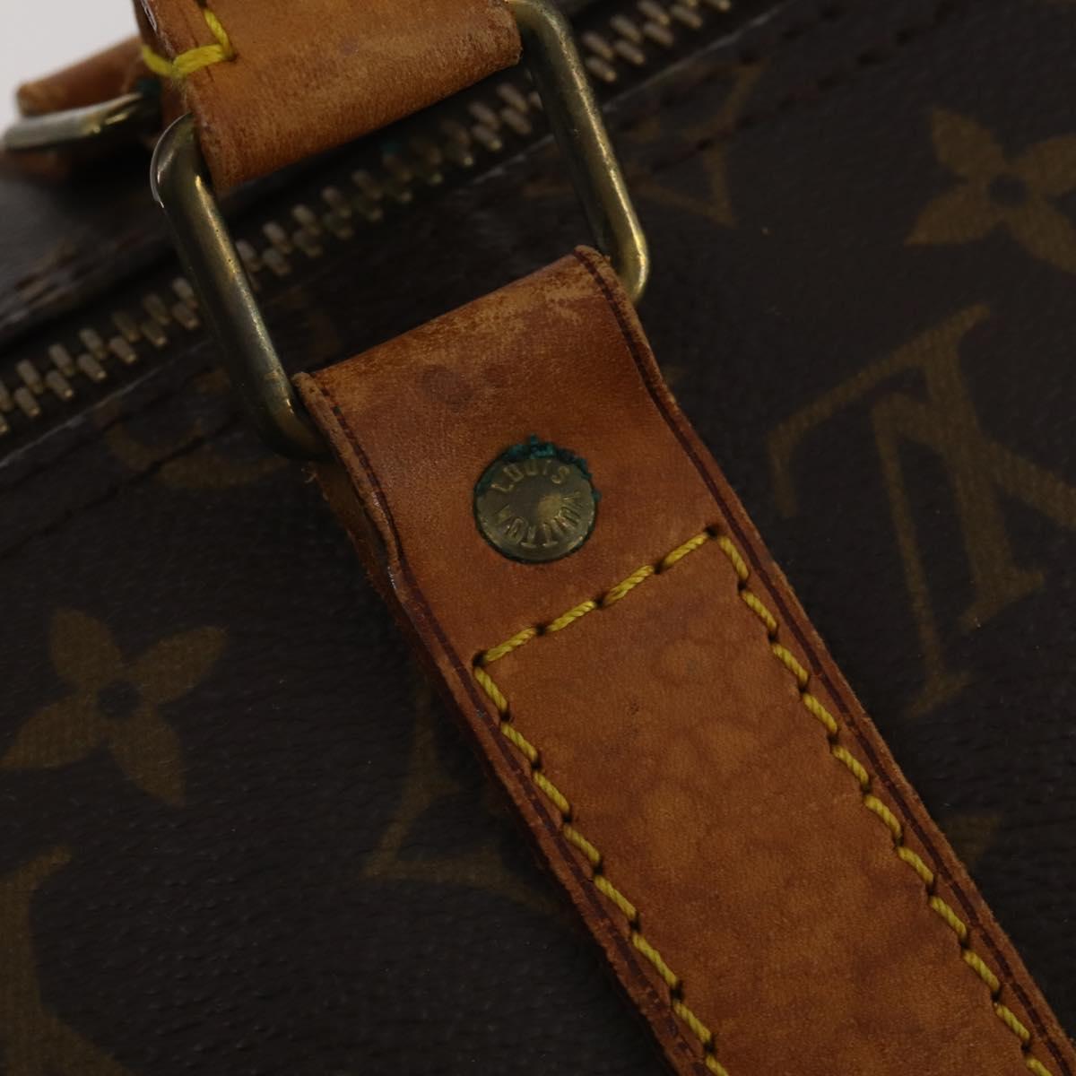LOUIS VUITTON Monogram Keepall 50 Boston Bag M41426 LV Auth 188566