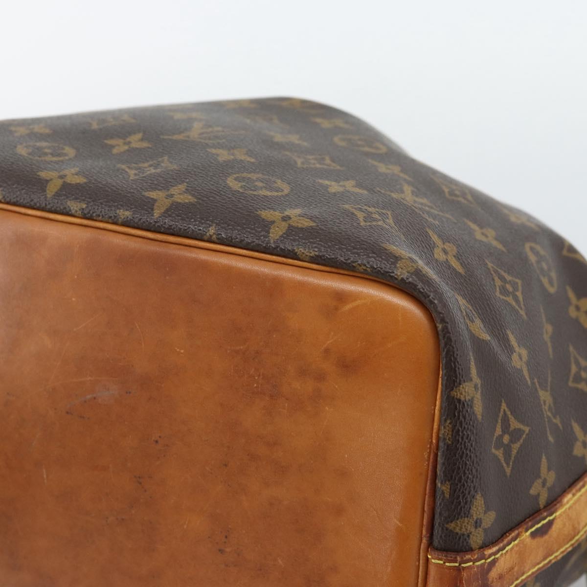 LOUIS VUITTON Monogram Petit Noe Shoulder Bag M42226 LV Auth 188569