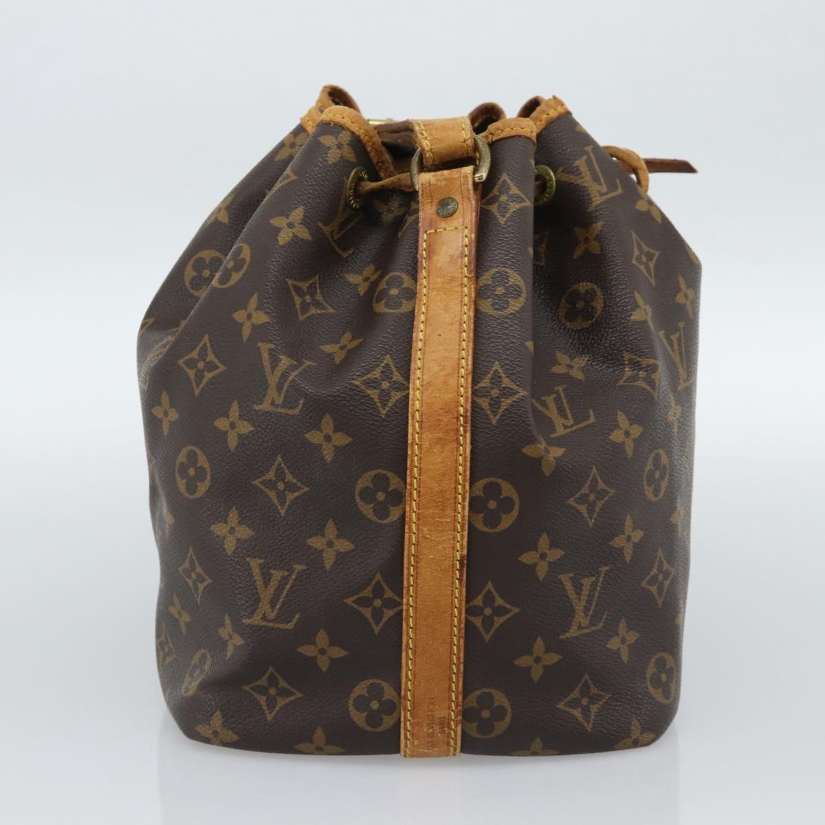 LOUIS VUITTON Monogram Petit Noe Shoulder Bag M42226 LV Auth 188569