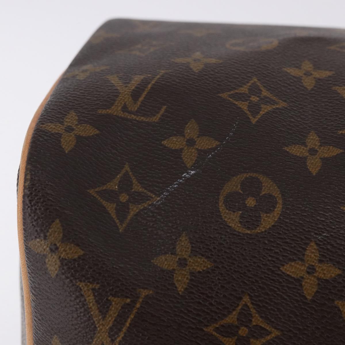 LOUIS VUITTON Monogram Speedy 30 Hand Bag M41526 LV Auth 188575SAV