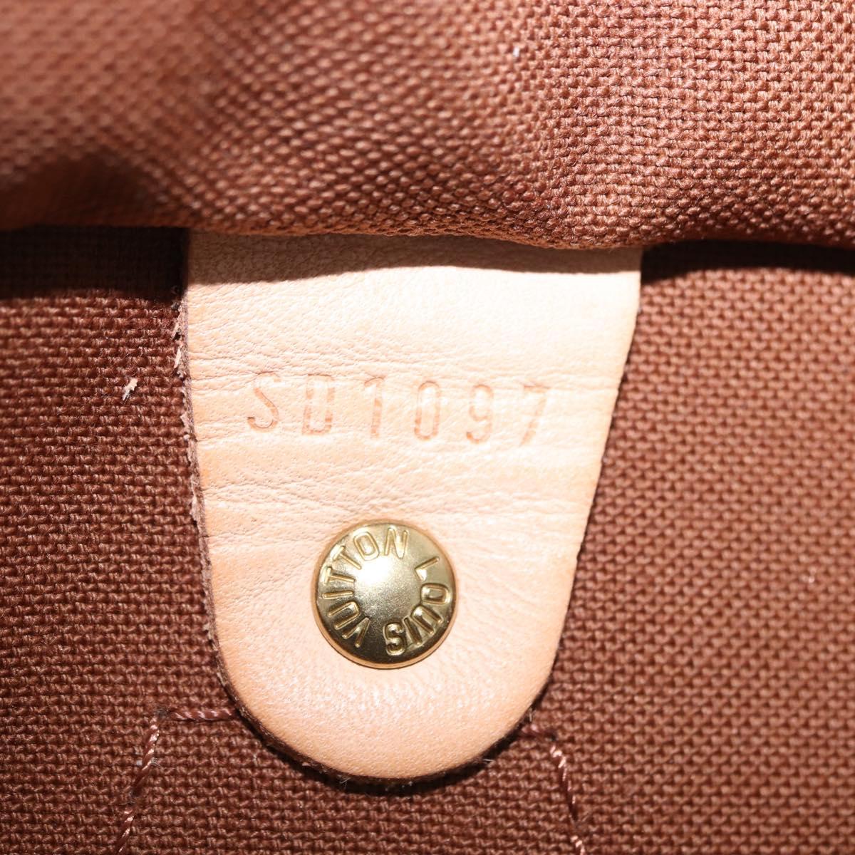 LOUIS VUITTON Monogram Speedy 30 Hand Bag M41526 LV Auth 188575SAV