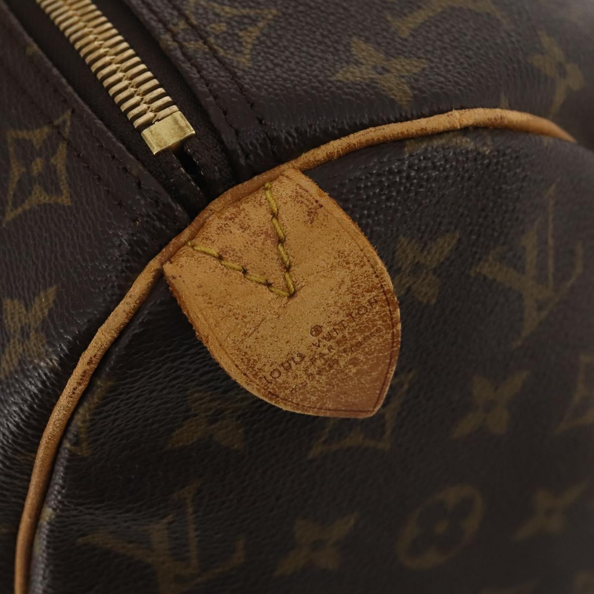 LOUIS VUITTON Monogram Keepall 45 Boston Bag M41428 LV Auth 188576