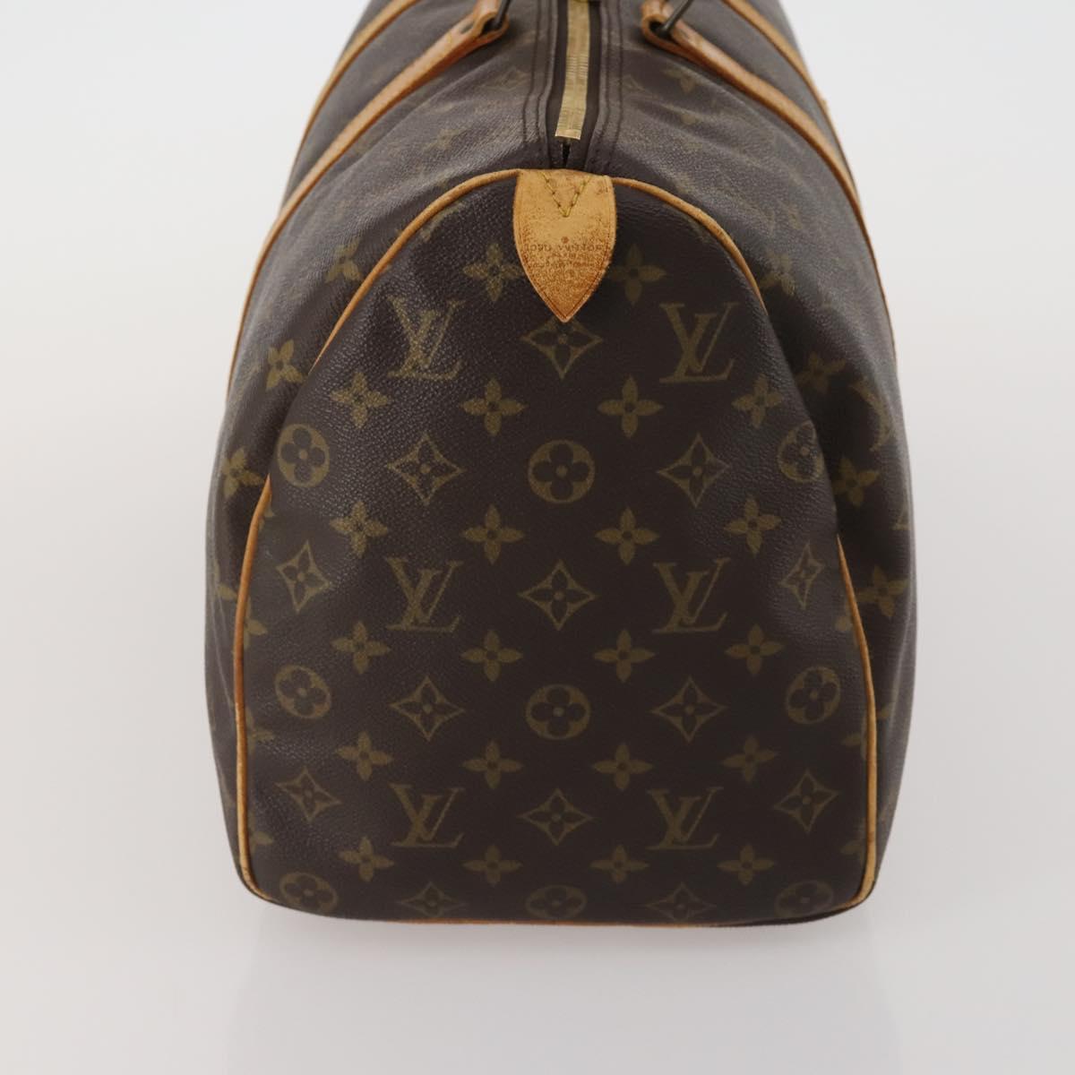 LOUIS VUITTON Monogram Keepall 45 Boston Bag M41428 LV Auth 188576