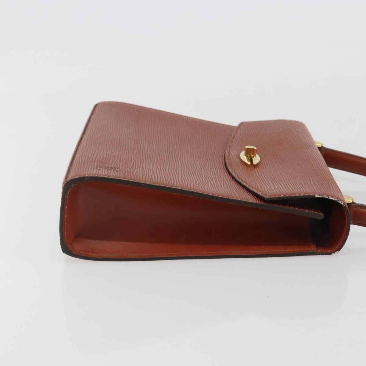 LOUIS VUITTON Epi Malesherbes Hand Bag Brown M52373 LV Auth 188584