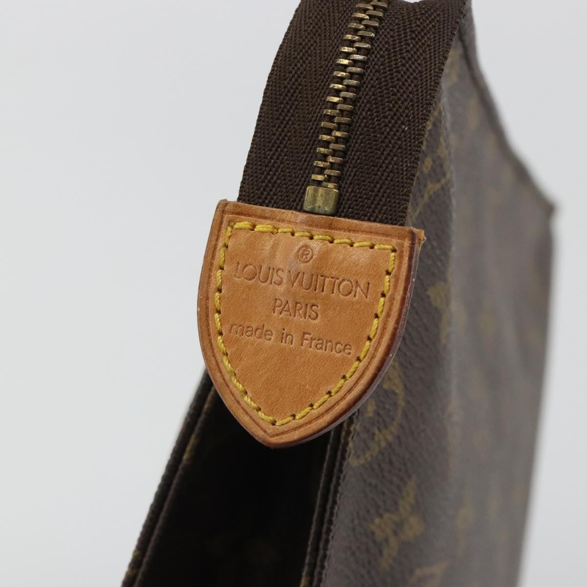 LOUIS VUITTON Monogram Poche Toilette 26 Pouch M47542 LV Auth 188598