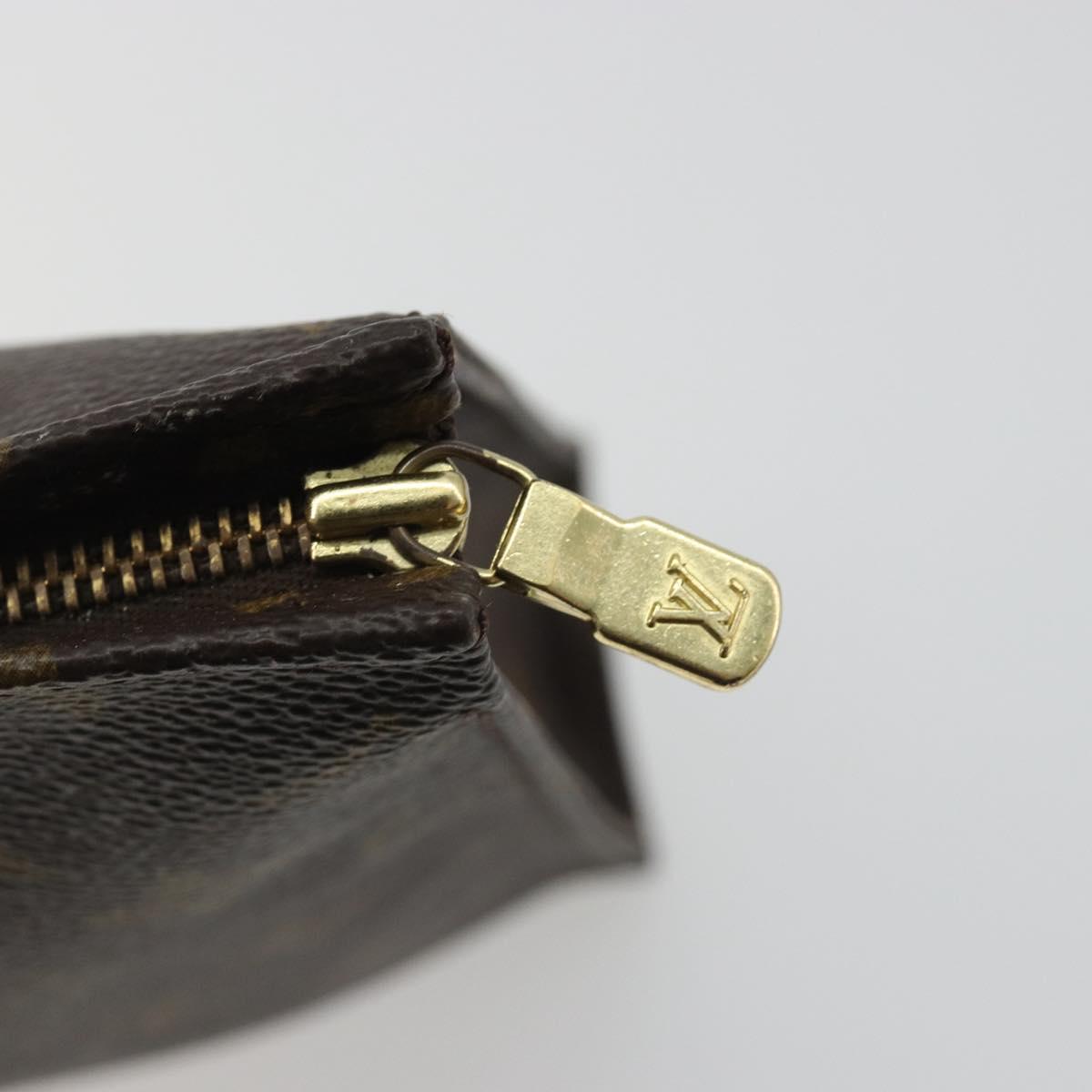LOUIS VUITTON Monogram Poche Toilette 26 Pouch M47542 LV Auth 188598