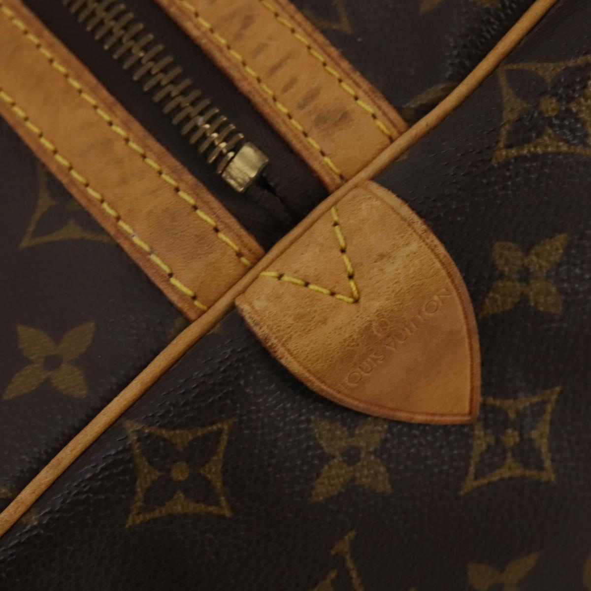LOUIS VUITTON Monogram Sac Souple 45 Boston Bag M41624 LV Auth 188599