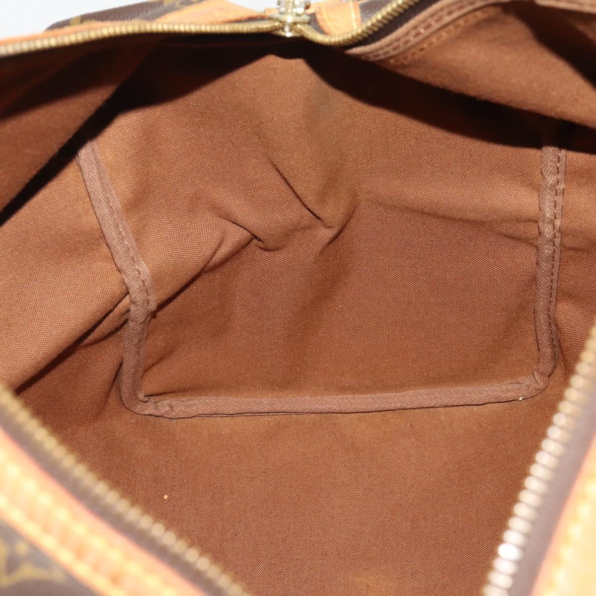 LOUIS VUITTON Monogram Sac Souple 45 Boston Bag M41624 LV Auth 188599