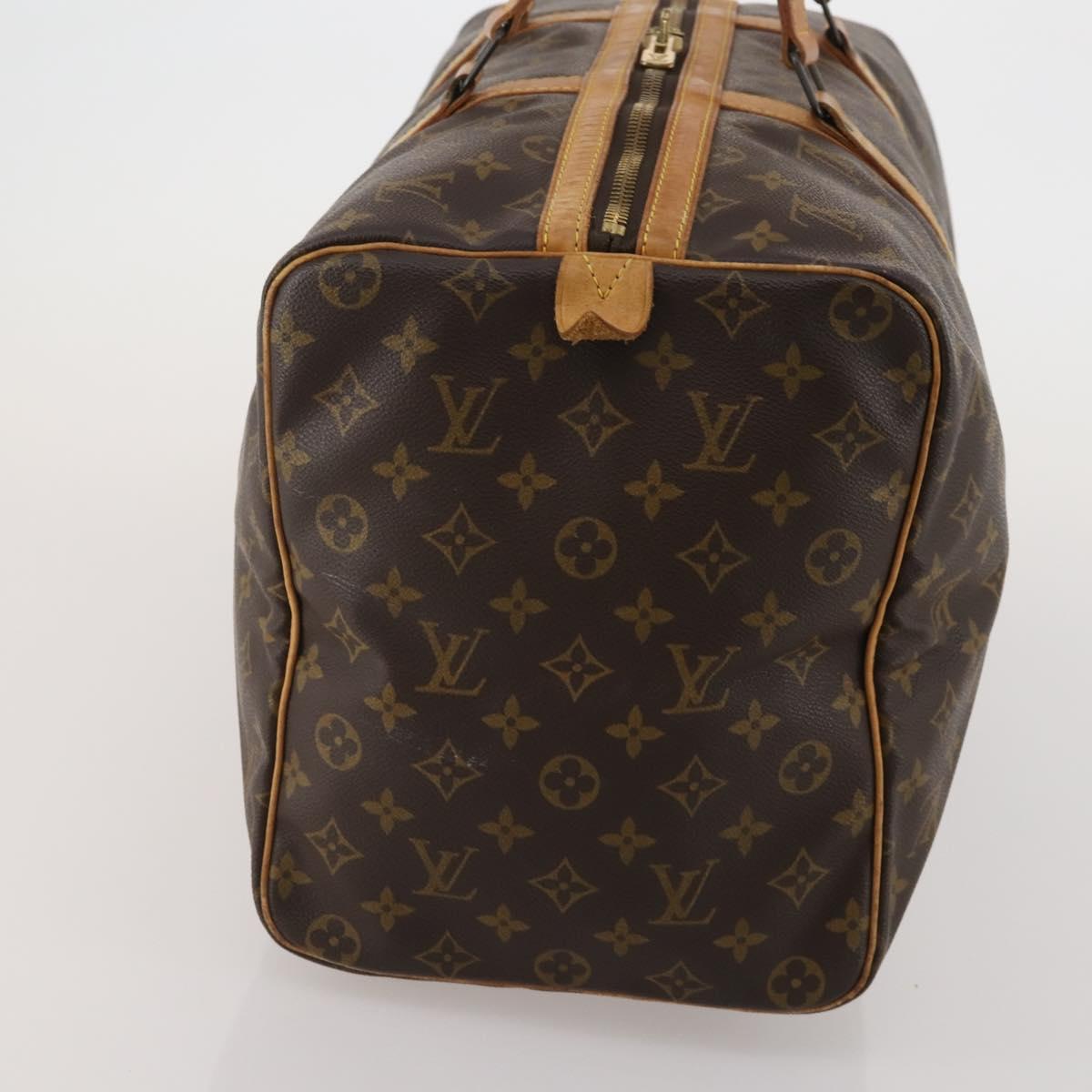 LOUIS VUITTON Monogram Sac Souple 45 Boston Bag M41624 LV Auth 188599