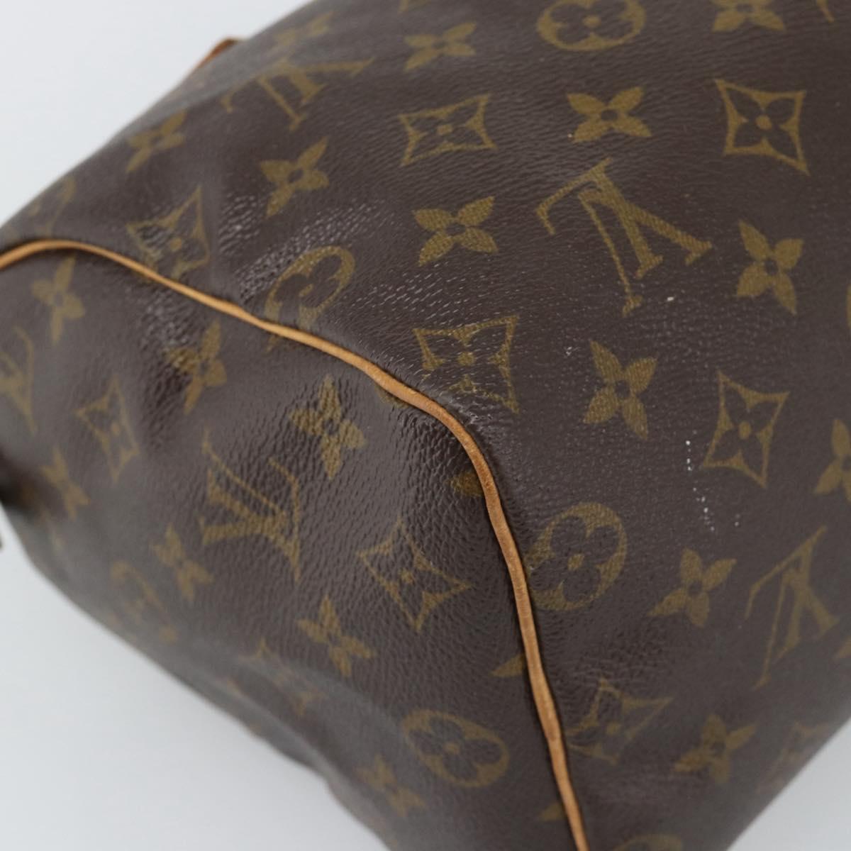 LOUIS VUITTON Monogram Speedy 25 Hand Bag M41528 LV Auth 188603SAV