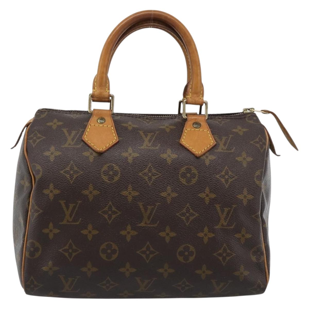 LOUIS VUITTON Monogram Speedy 25 Hand Bag M41528 LV Auth 188603SAV