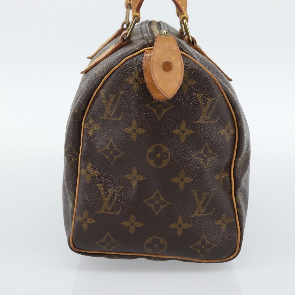 LOUIS VUITTON Monogram Speedy 25 Hand Bag M41528 LV Auth 188603SAV