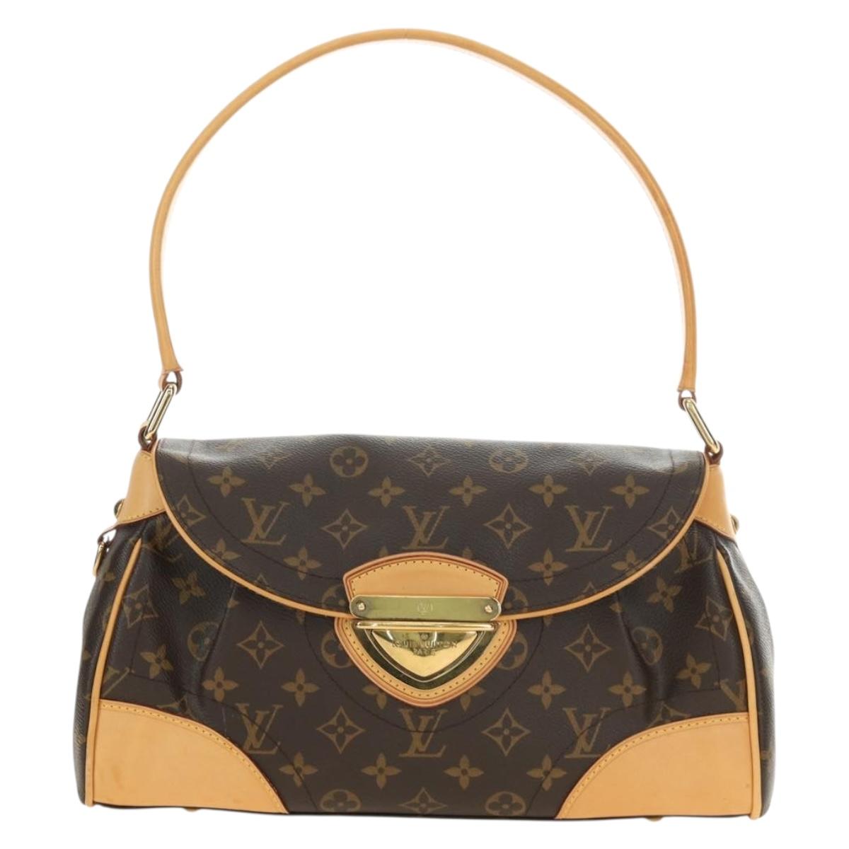 LOUIS VUITTON Monogram Beverly MM Shoulder Bag M40121 LV Auth 188604SAV