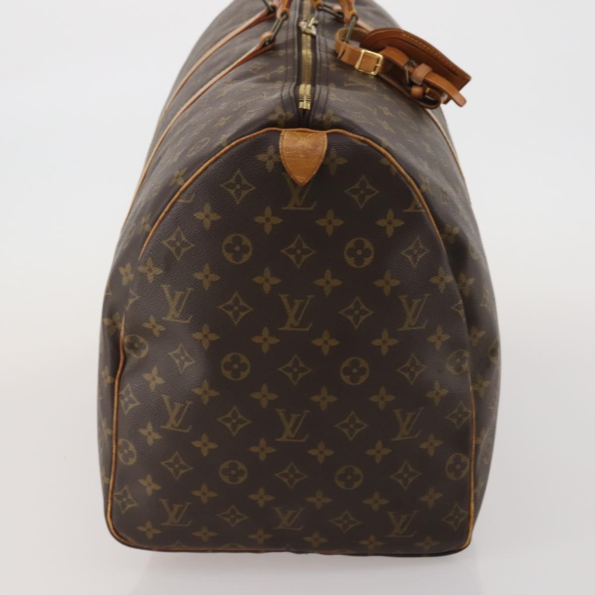 LOUIS VUITTON Monogram Keepall 60 Boston Bag M41422 LV Auth 188608