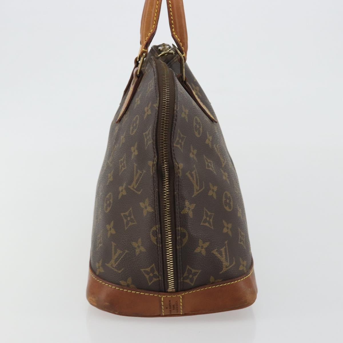 LOUIS VUITTON Monogram Alma Hand Bag M51130 LV Auth 188616