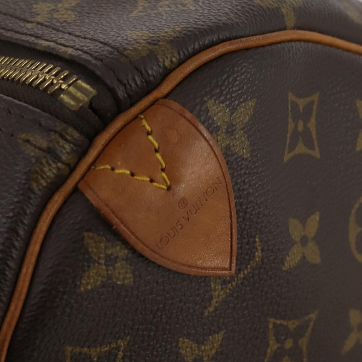 LOUIS VUITTON Monogram Keepall 60 Boston Bag M41422 LV Auth 188618